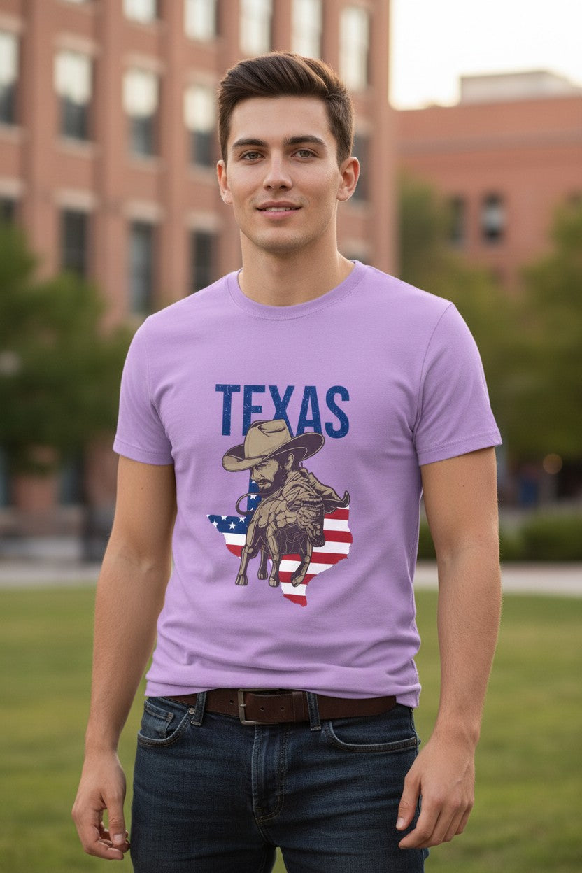 The "Texas Bull" Heritage Tee