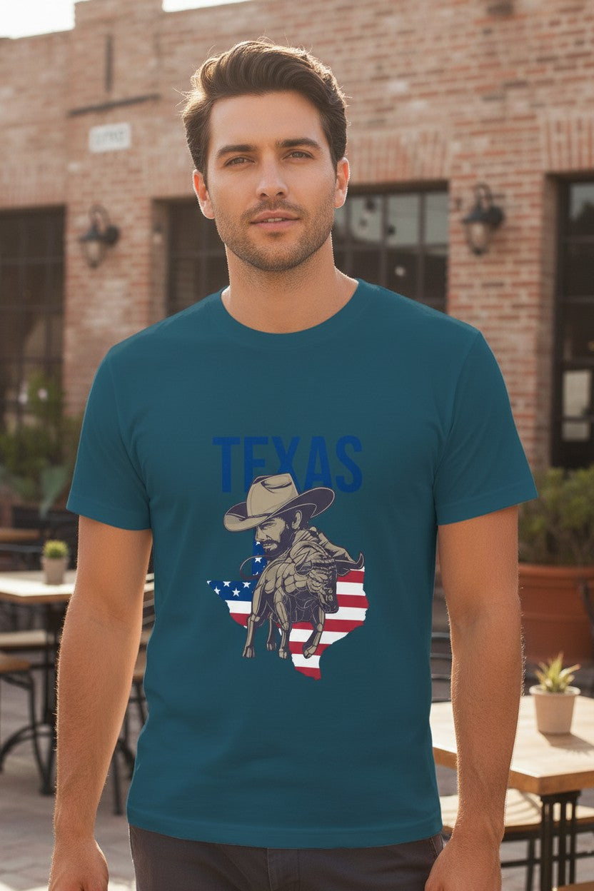 The "Texas Bull" Heritage Tee
