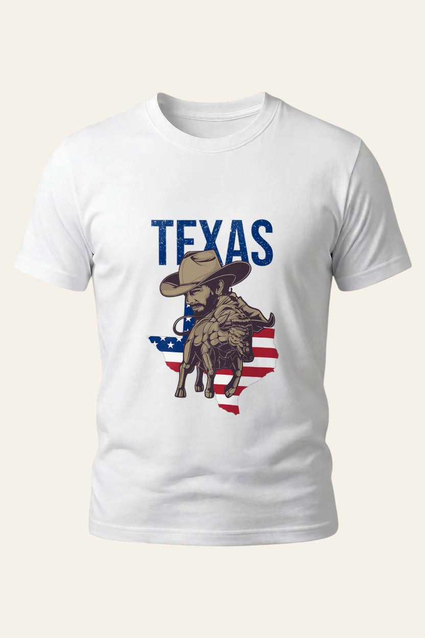 The "Texas Bull" Heritage Tee