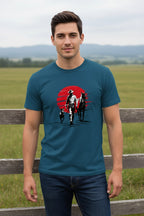 Red Horizon Rider Tee