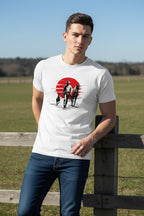 Red Horizon Rider Tee
