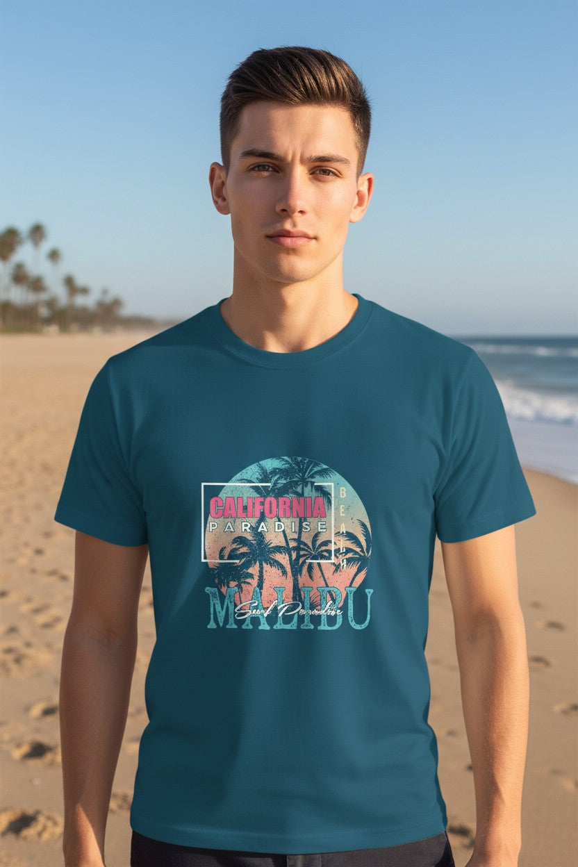 The "Malibu Horizon" Surf Tee