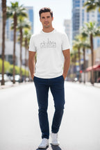 Skyline Script Las Vegas Tee