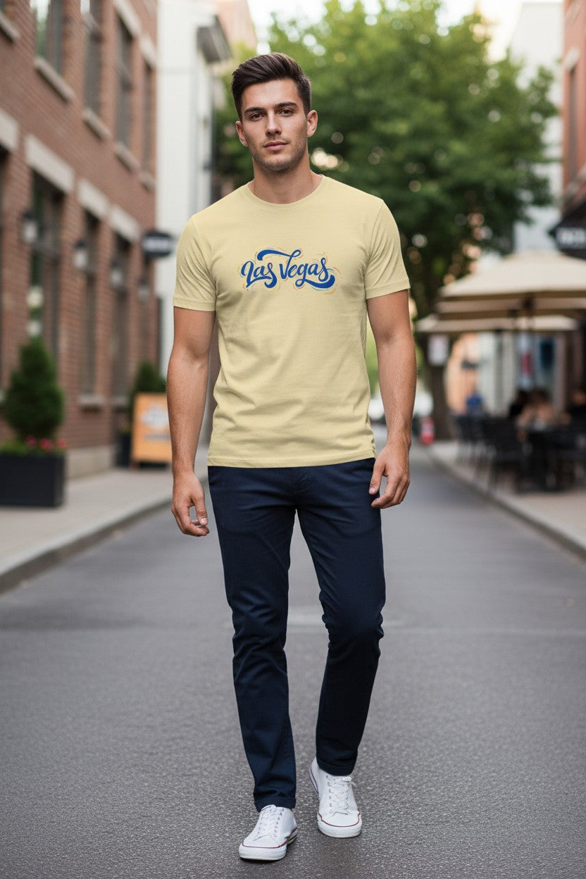 Vegas Vibes Script Tee