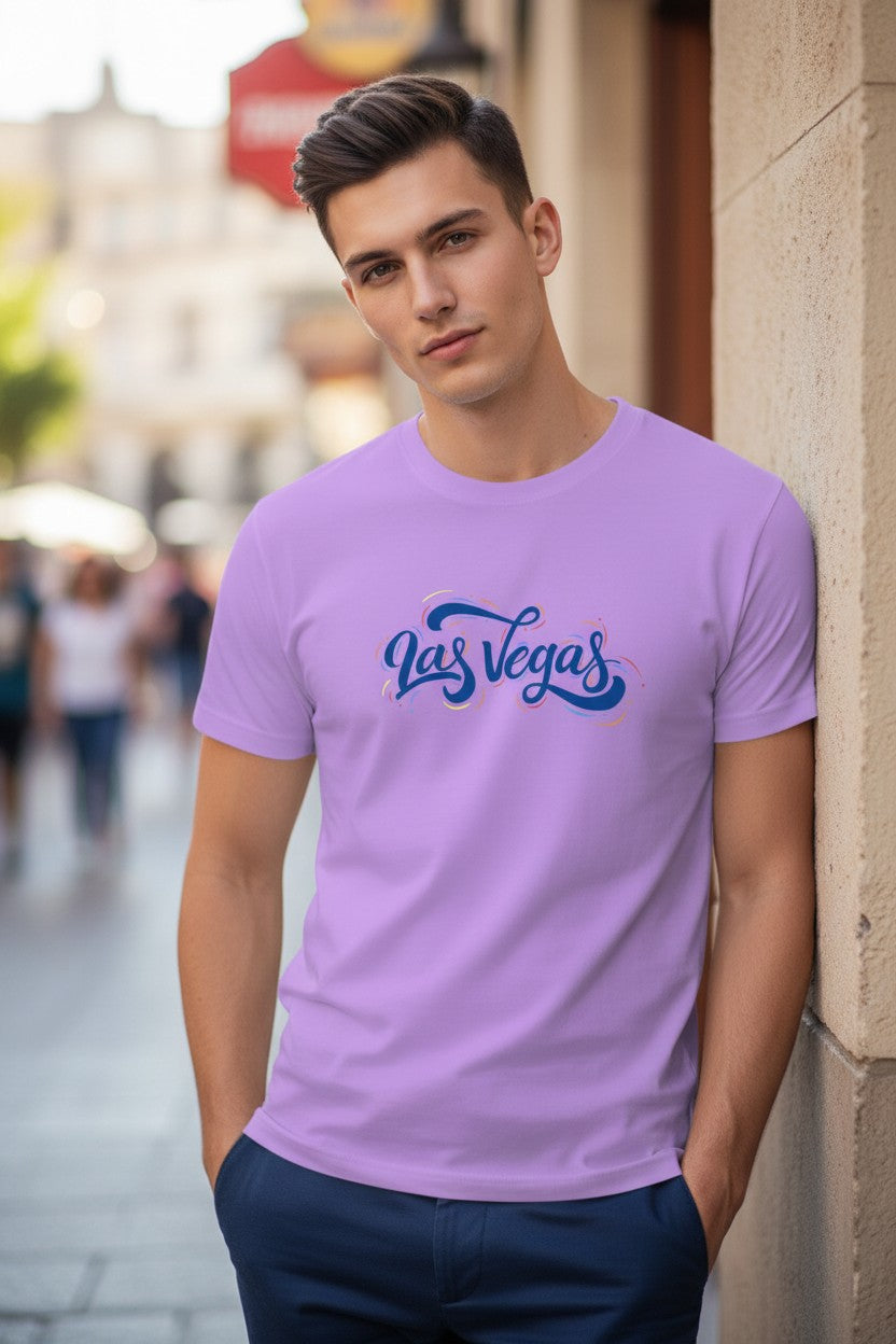 Vegas Vibes Script Tee