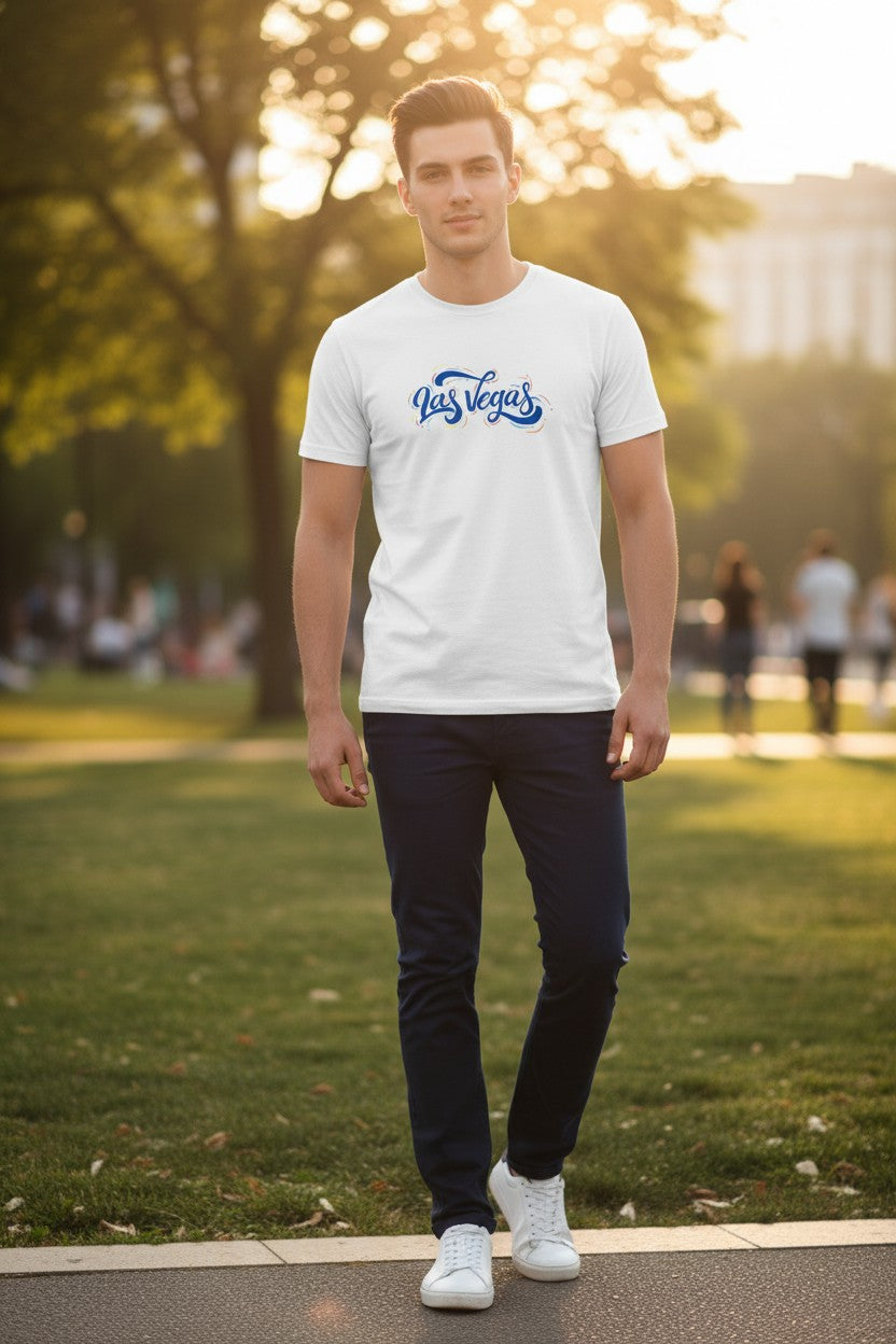 Vegas Vibes Script Tee