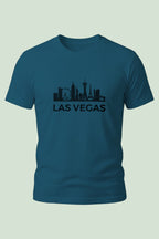 The "Neon Horizon" Silhouette Tee