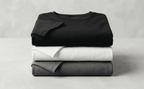 Pack of 3 Premium Cotton T-Shirts for Men – Black, White & Dark Grey | Urban Essentials