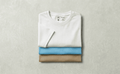 Pack of 3 Lightweight Cotton T-Shirts for Men – White, Sky Blue & Sand | Soft Summer