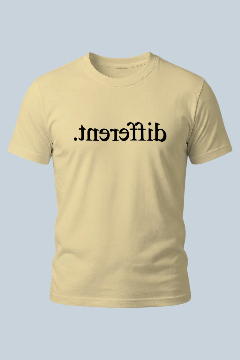 Different. Reversed Statement Tee