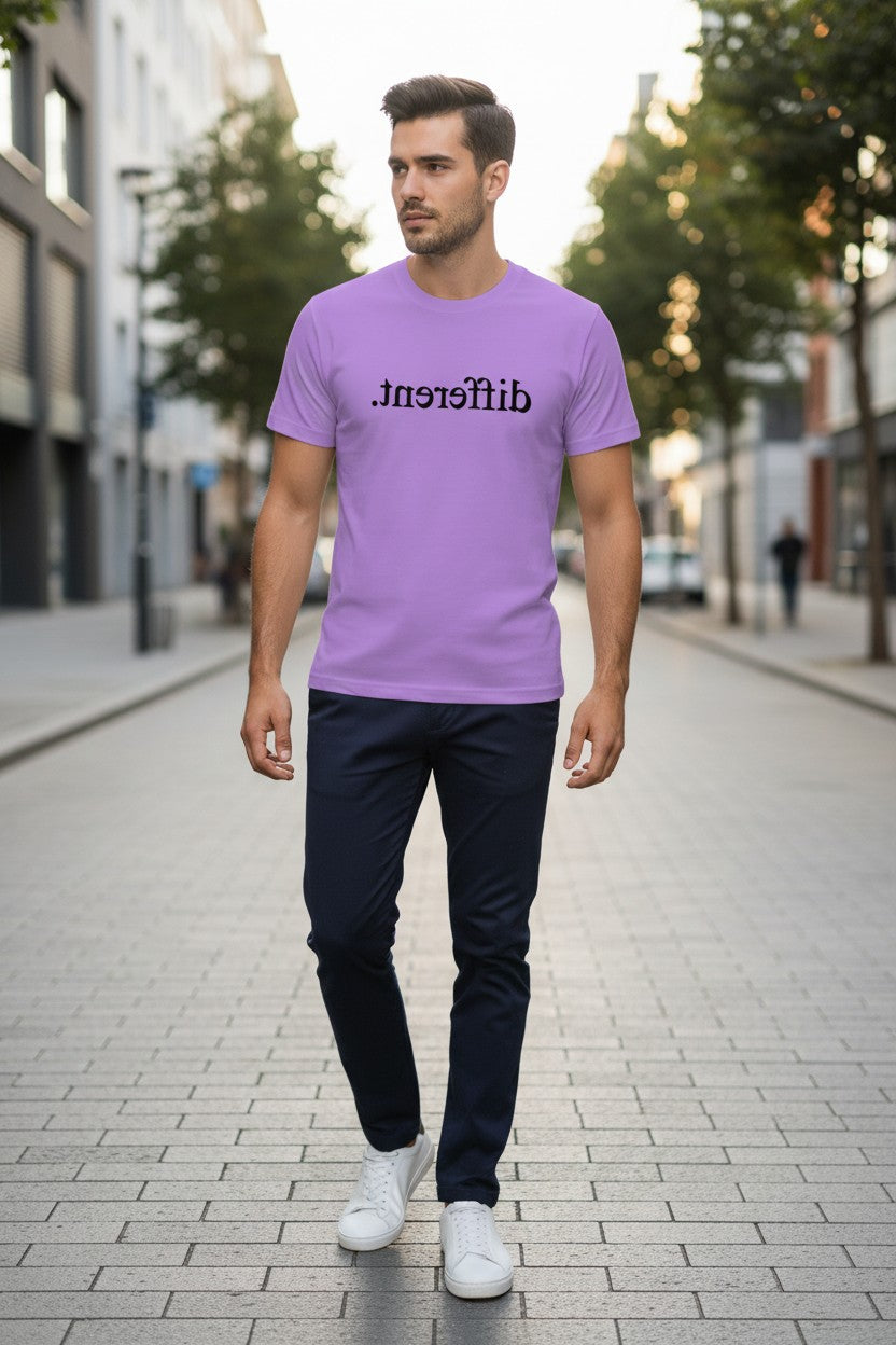 Different. Reversed Statement Tee