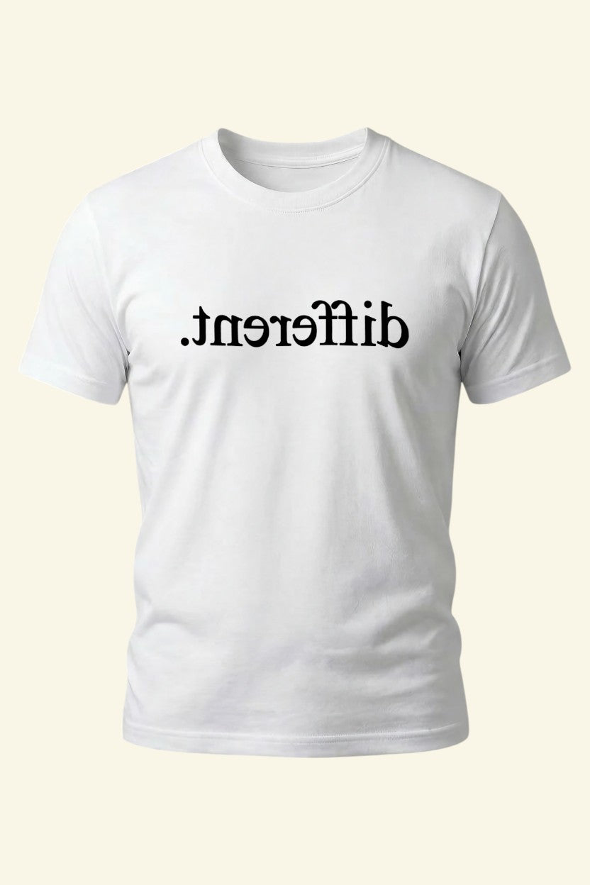 Different. Reversed Statement Tee