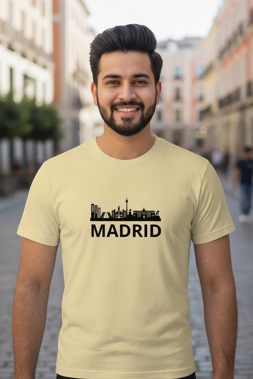 Madrid Skyline Street Tee