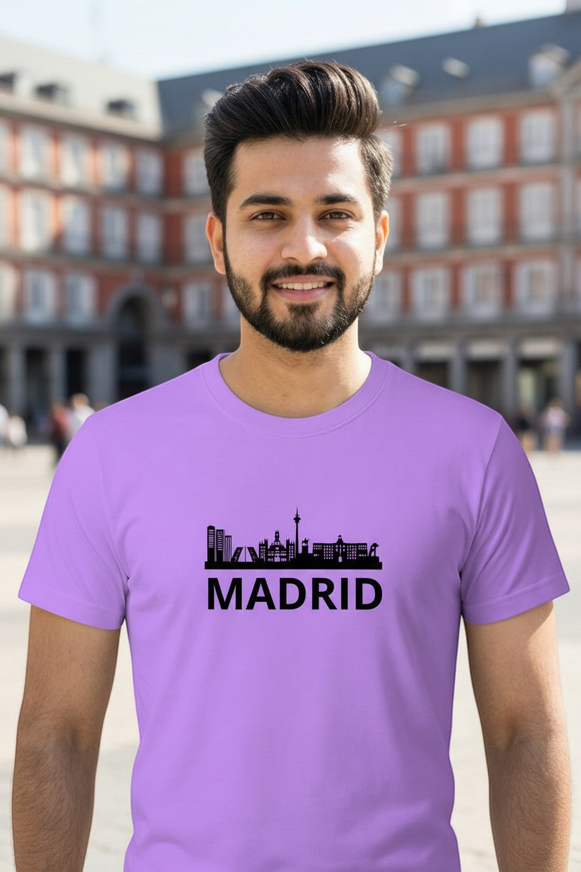 Madrid Skyline Street Tee