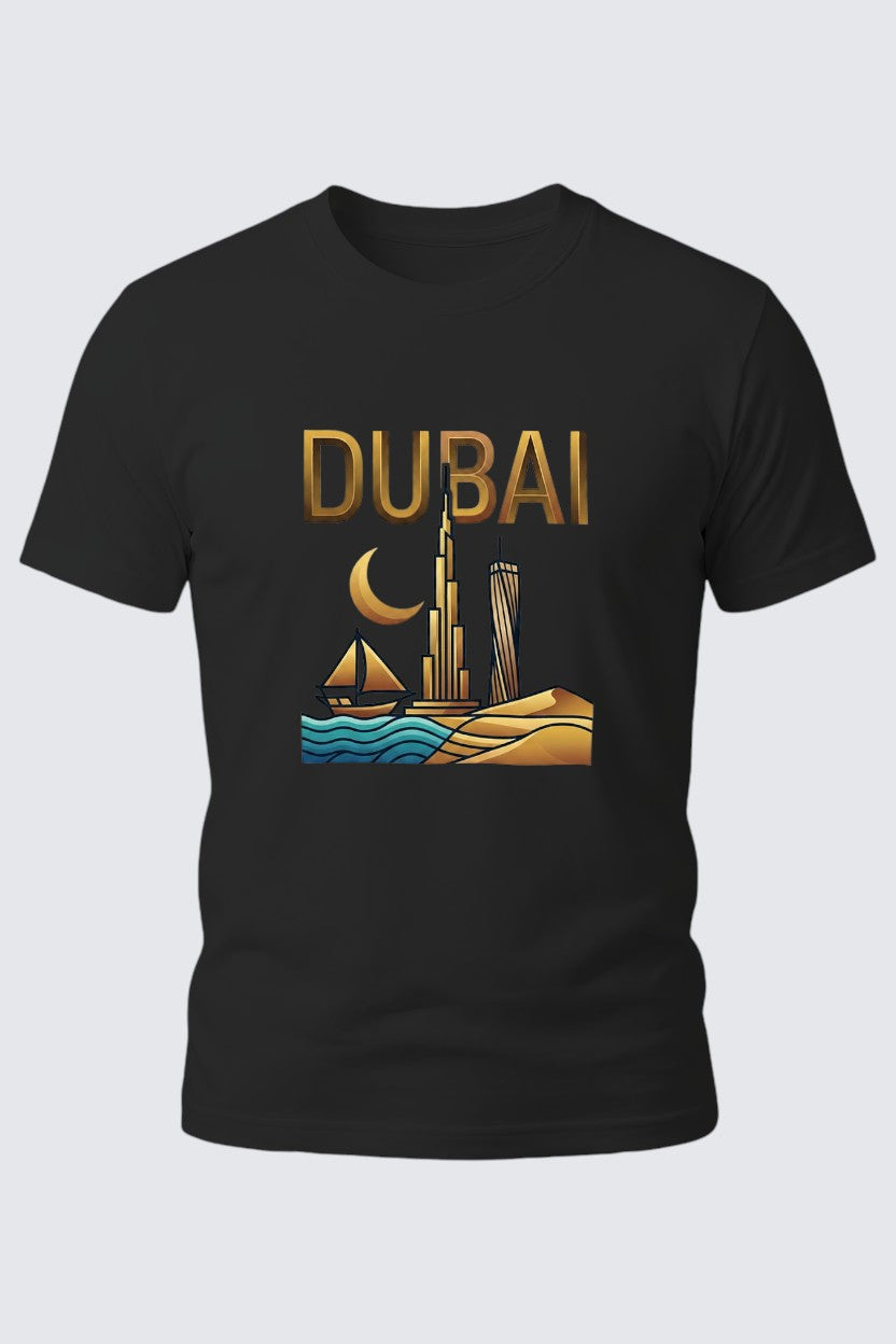 Dubai Goldscape Tee