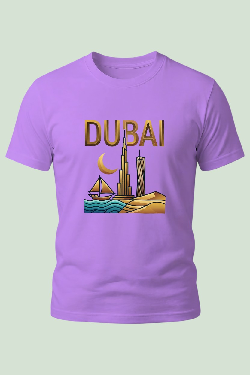 Dubai Goldscape Tee