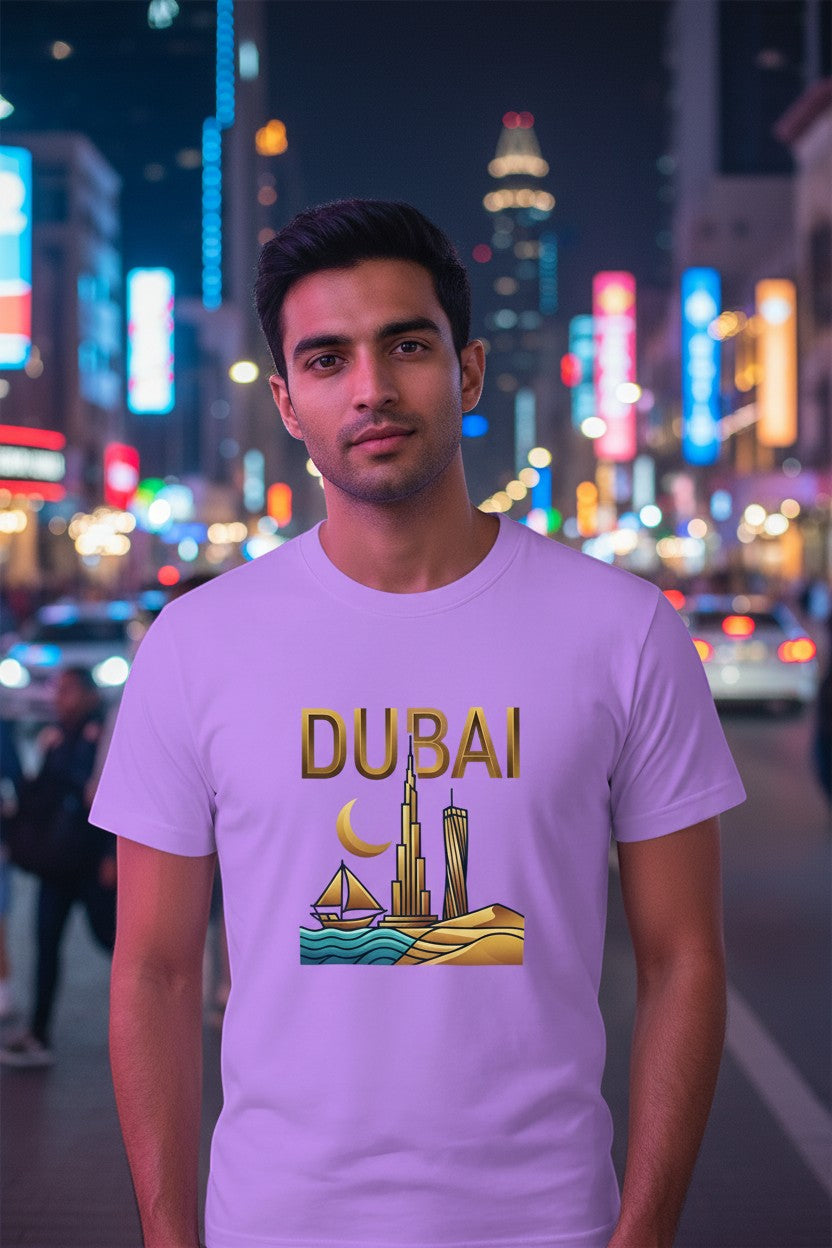 Dubai Goldscape Tee
