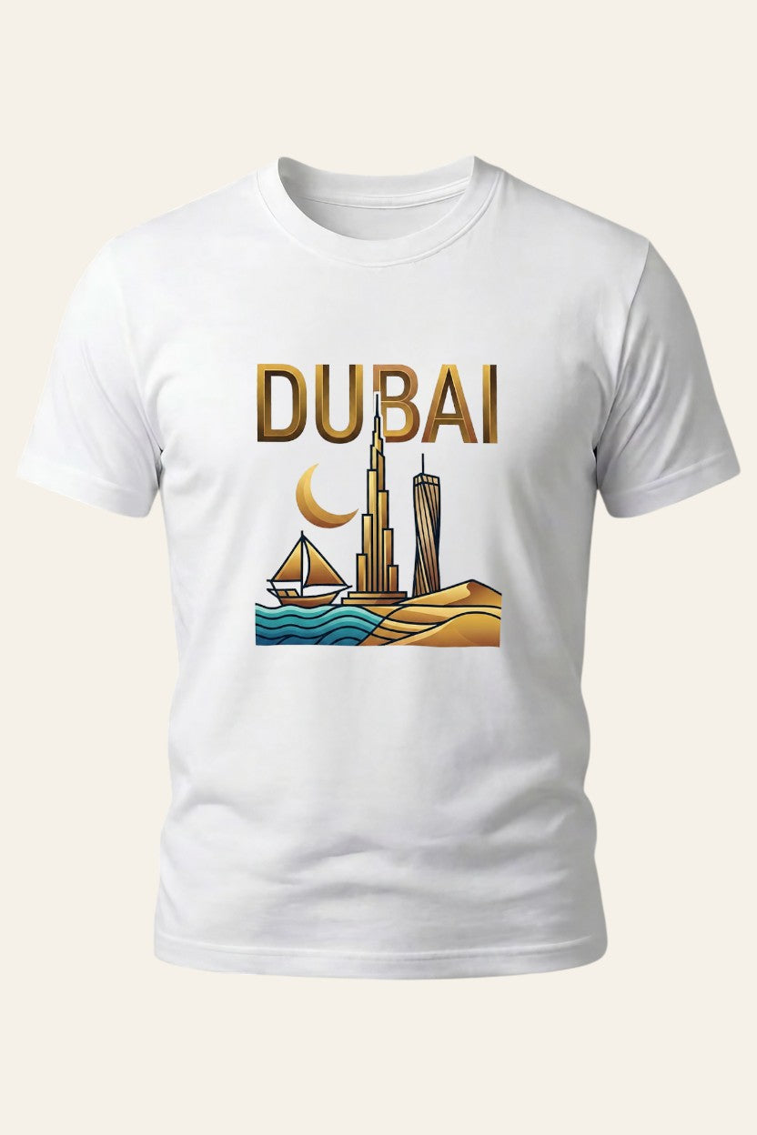 Dubai Goldscape Tee