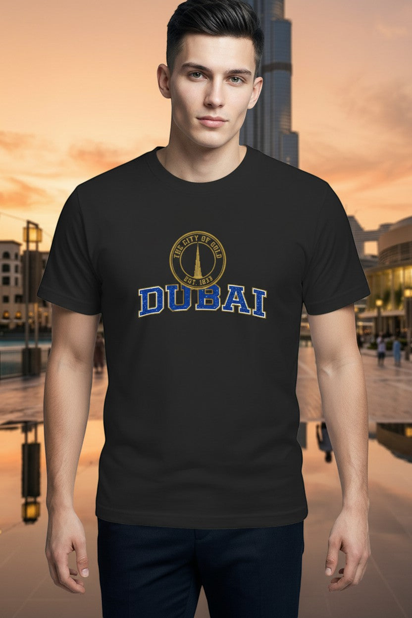 Dubai Gold Crest Tee