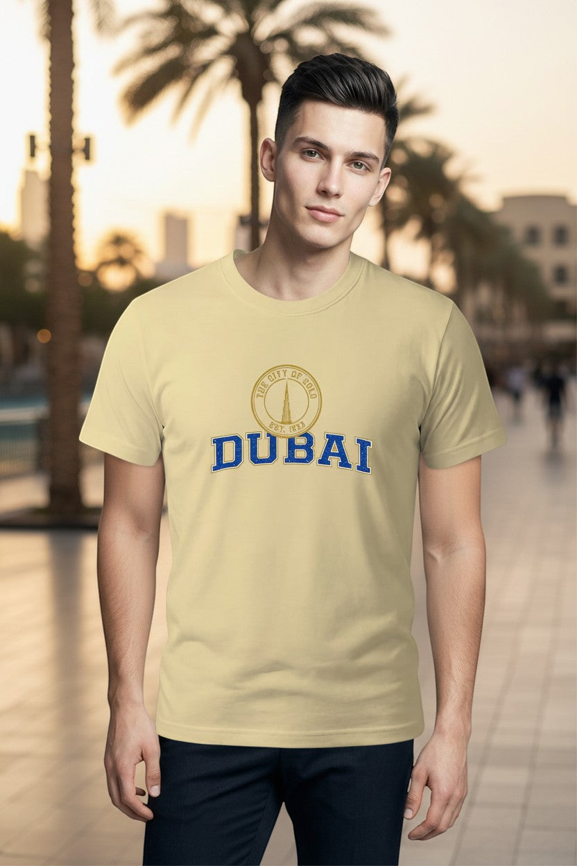 Dubai Gold Crest Tee