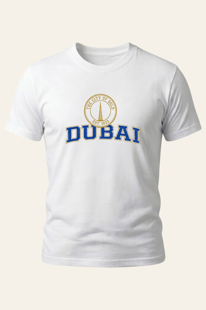 Dubai Gold Crest Tee