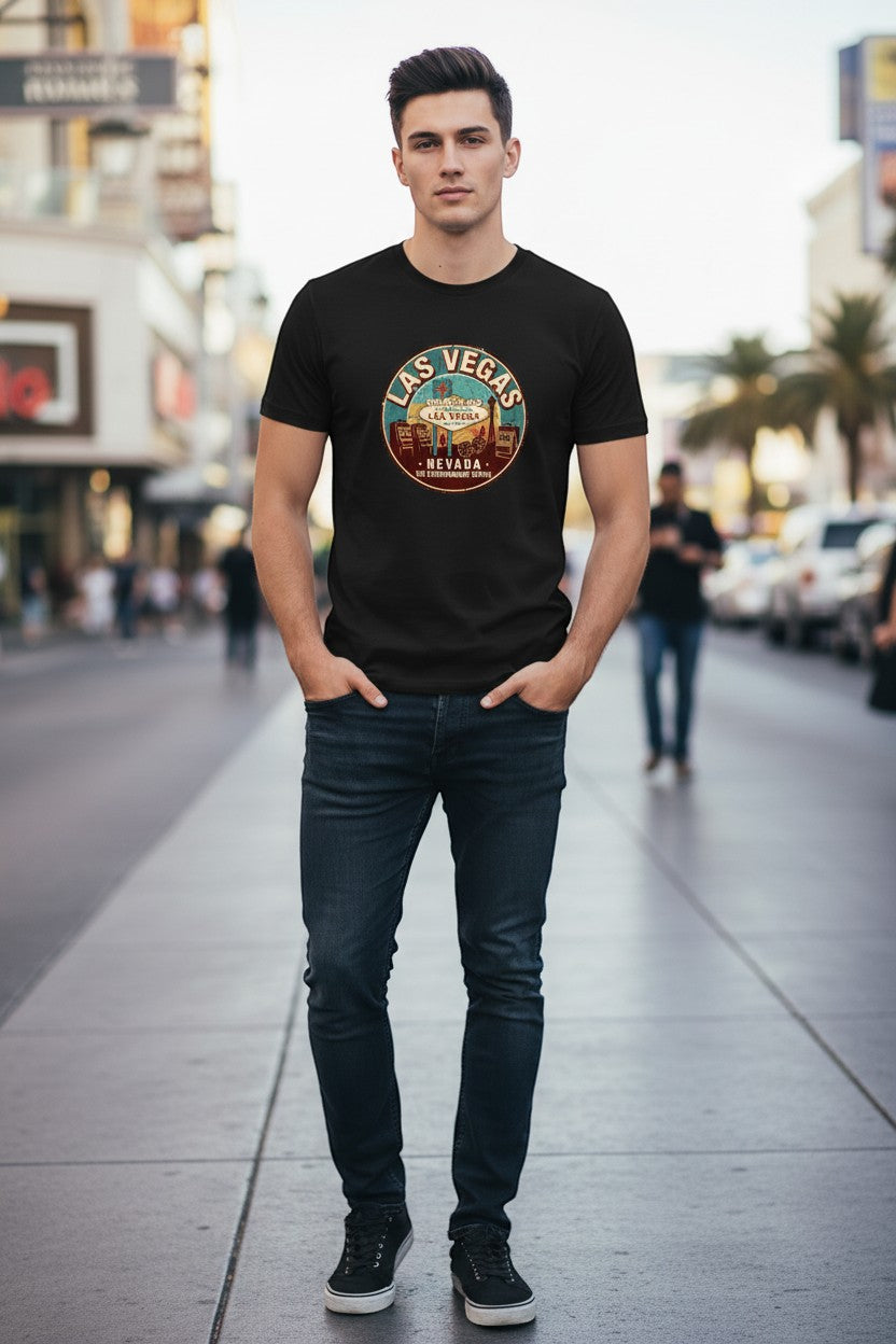 Vegas Vintage Luck Tee