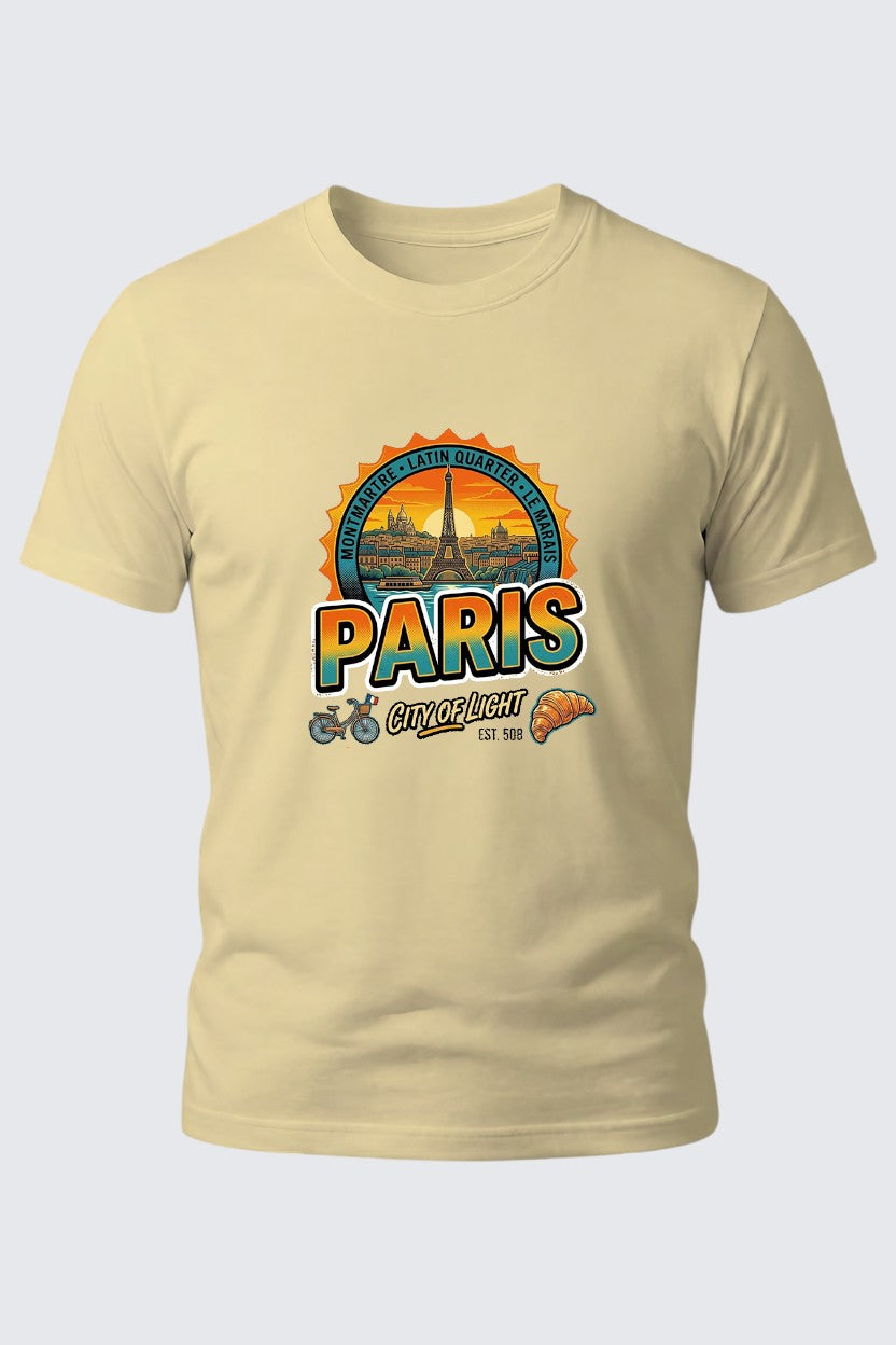 Paris Sunset Icon Tee