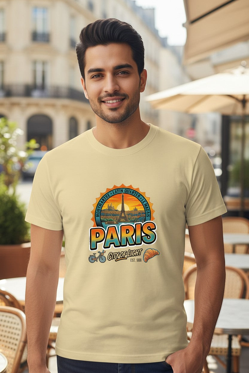 Paris Sunset Icon Tee