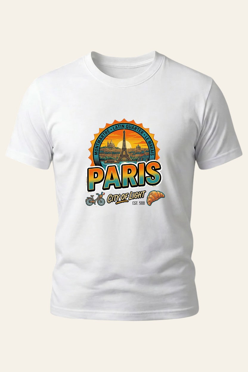 Paris Sunset Icon Tee