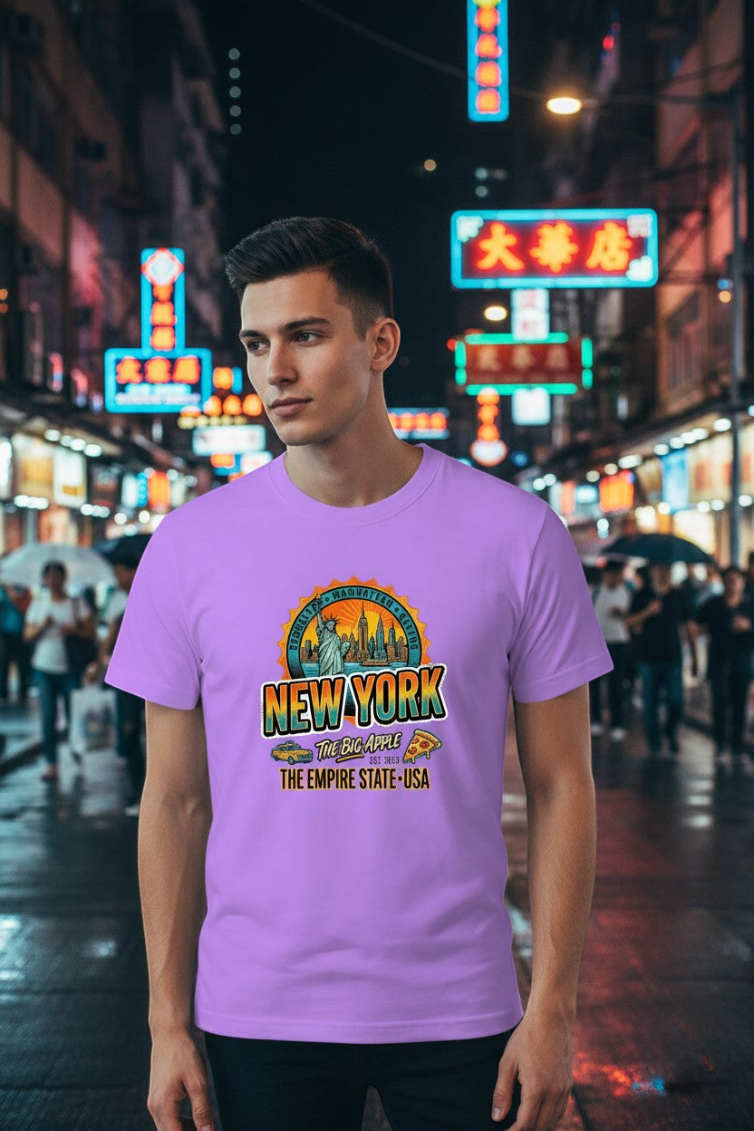 Empire Glow NYC Tee