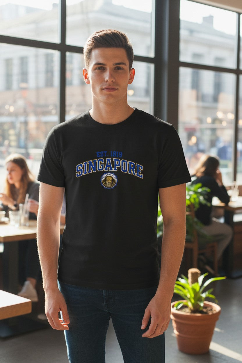 Singapore Lion Crest Tee