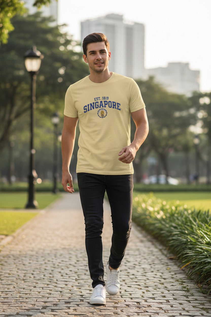 Singapore Lion Crest Tee