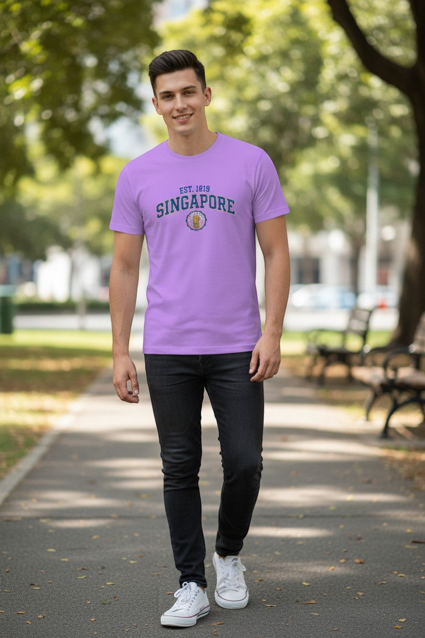 Singapore Lion Crest Tee