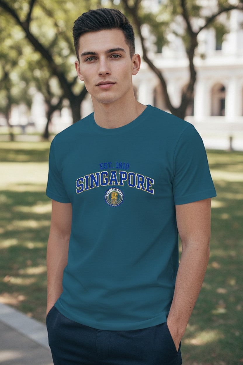 Singapore Lion Crest Tee