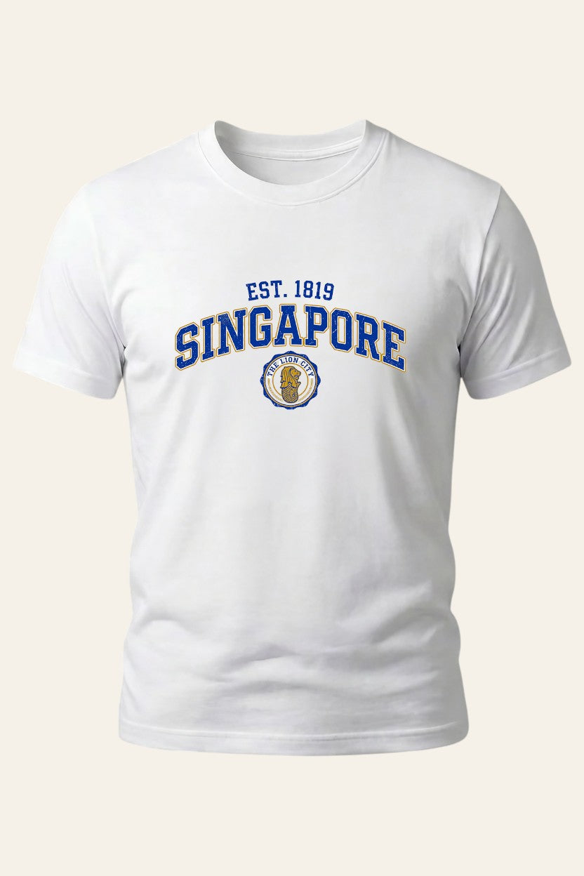 Singapore Lion Crest Tee