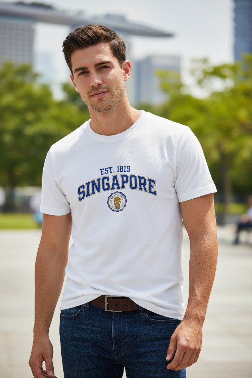 Singapore Lion Crest Tee