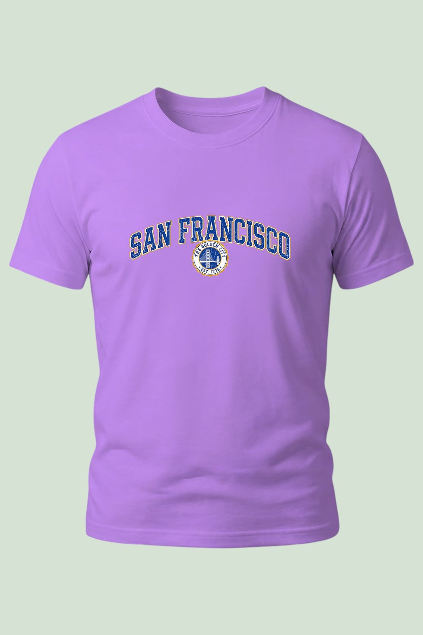 Golden City Varsity Tee