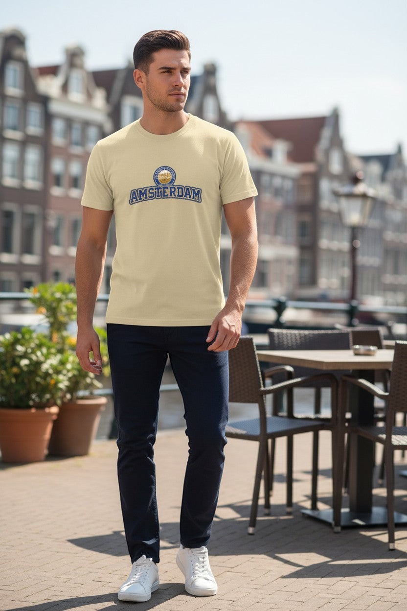 Amsterdam Canal Crest Tee