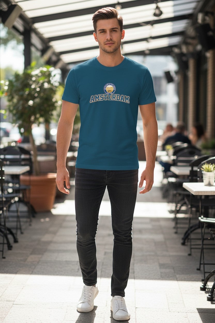 Amsterdam Canal Crest Tee