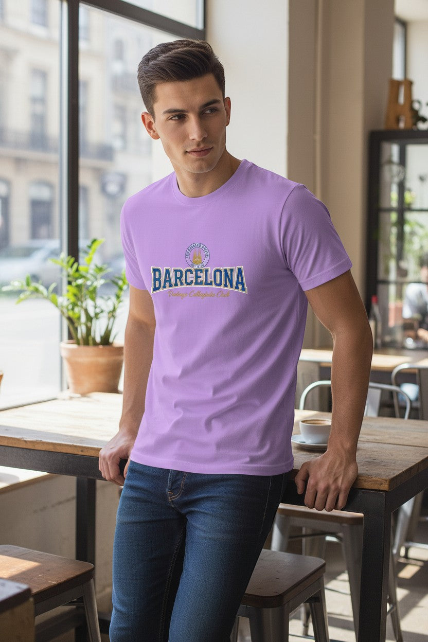 Barcelona Collegiate Crest Tee