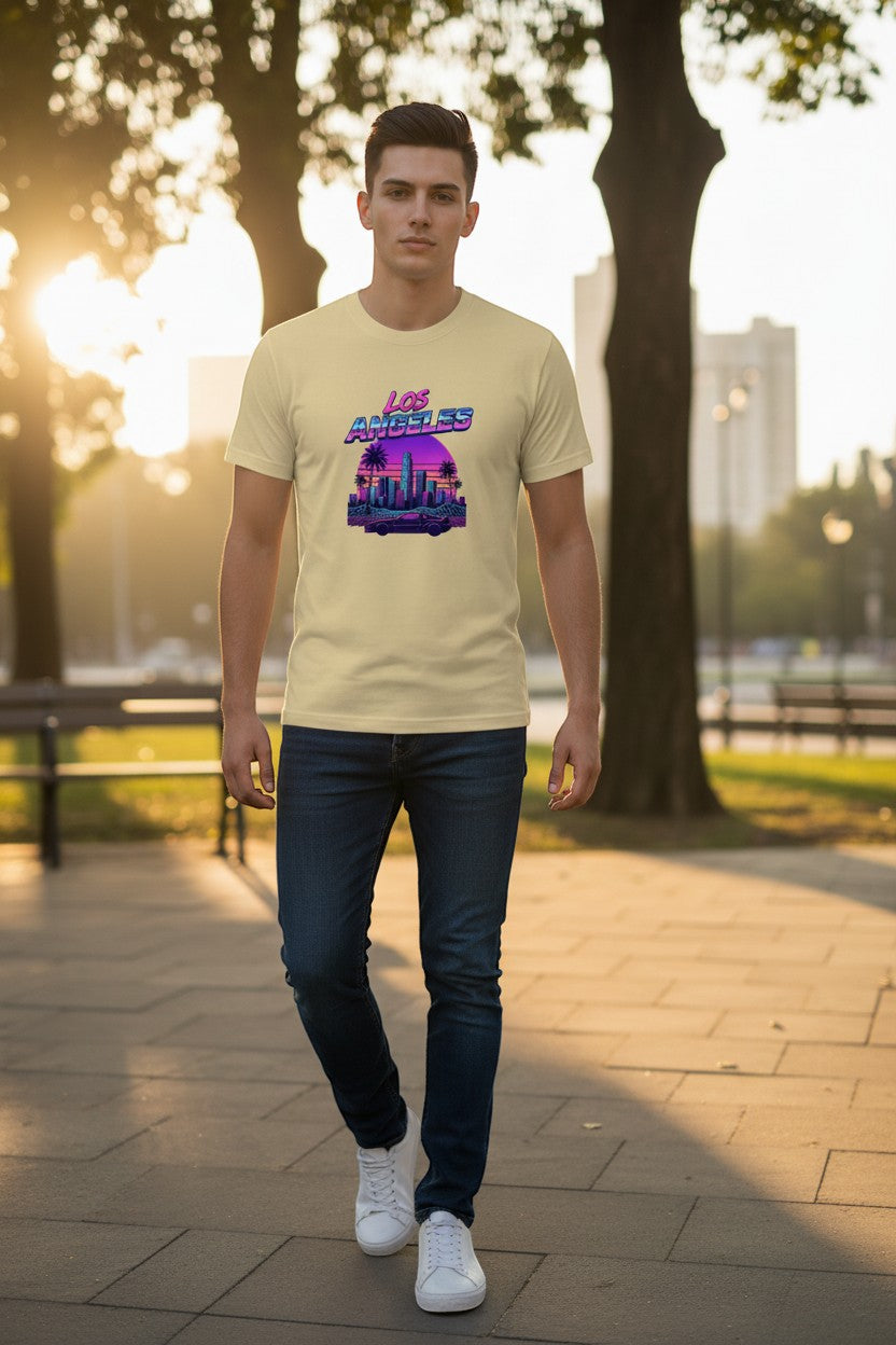 LA Neon Drift Tee