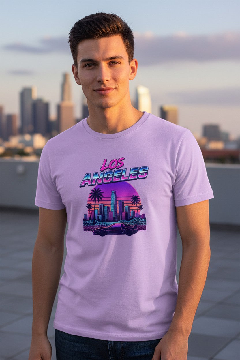 LA Neon Drift Tee