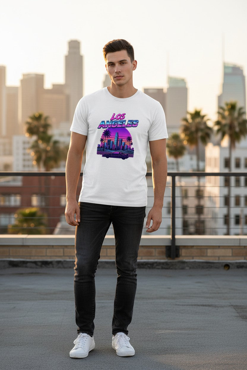 LA Neon Drift Tee