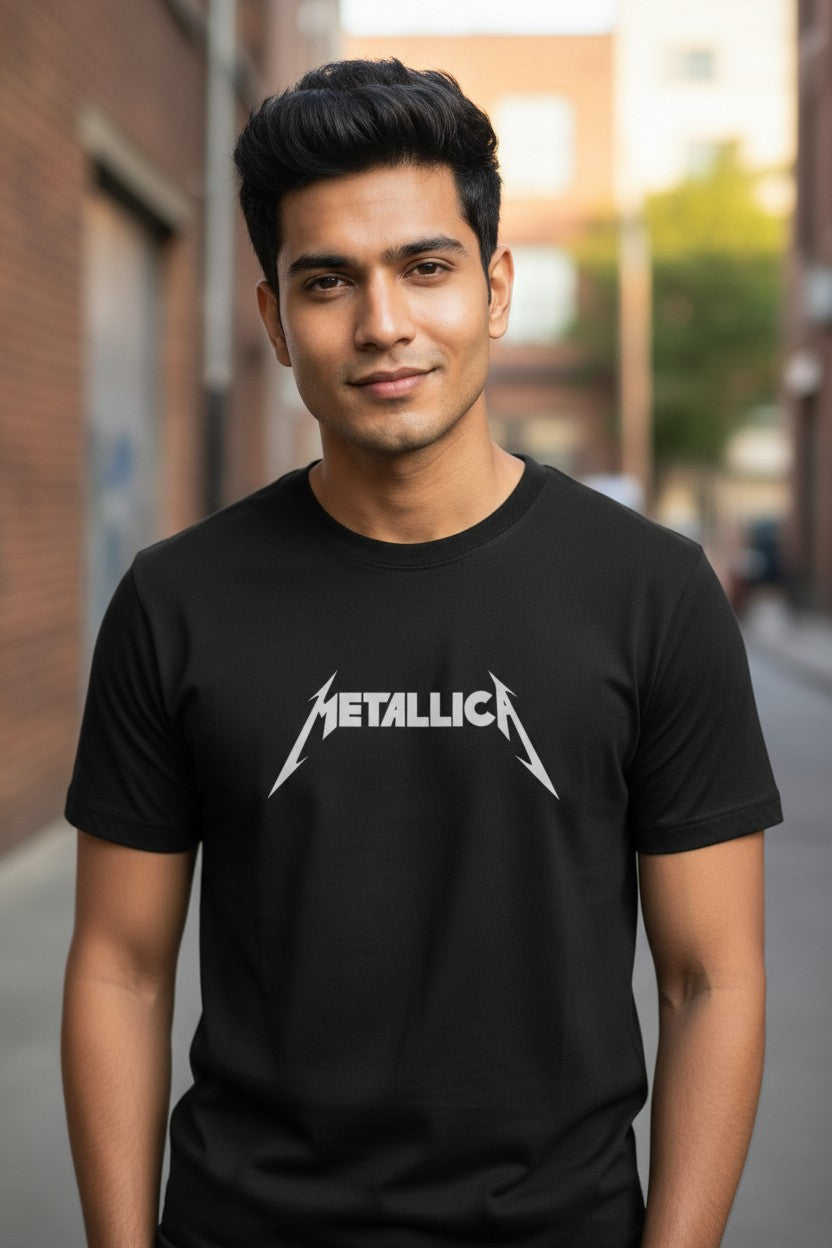 The Glitch-Edge Metallica Tee