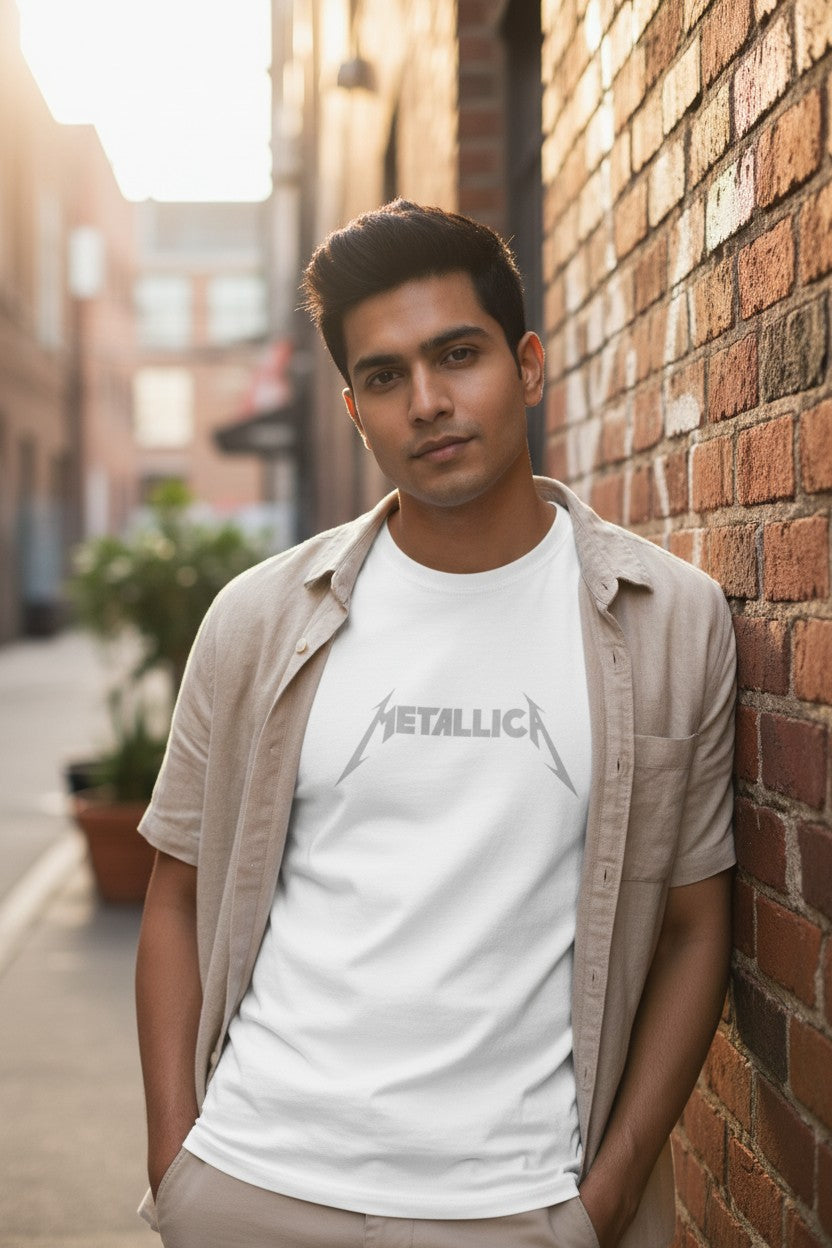 The Glitch-Edge Metallica Tee