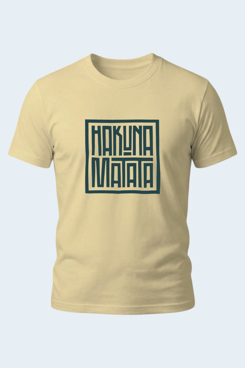 Hakuna Matata Block Print Tee