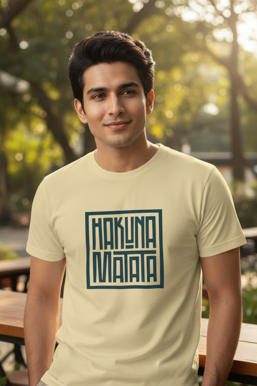 Hakuna Matata Block Print Tee