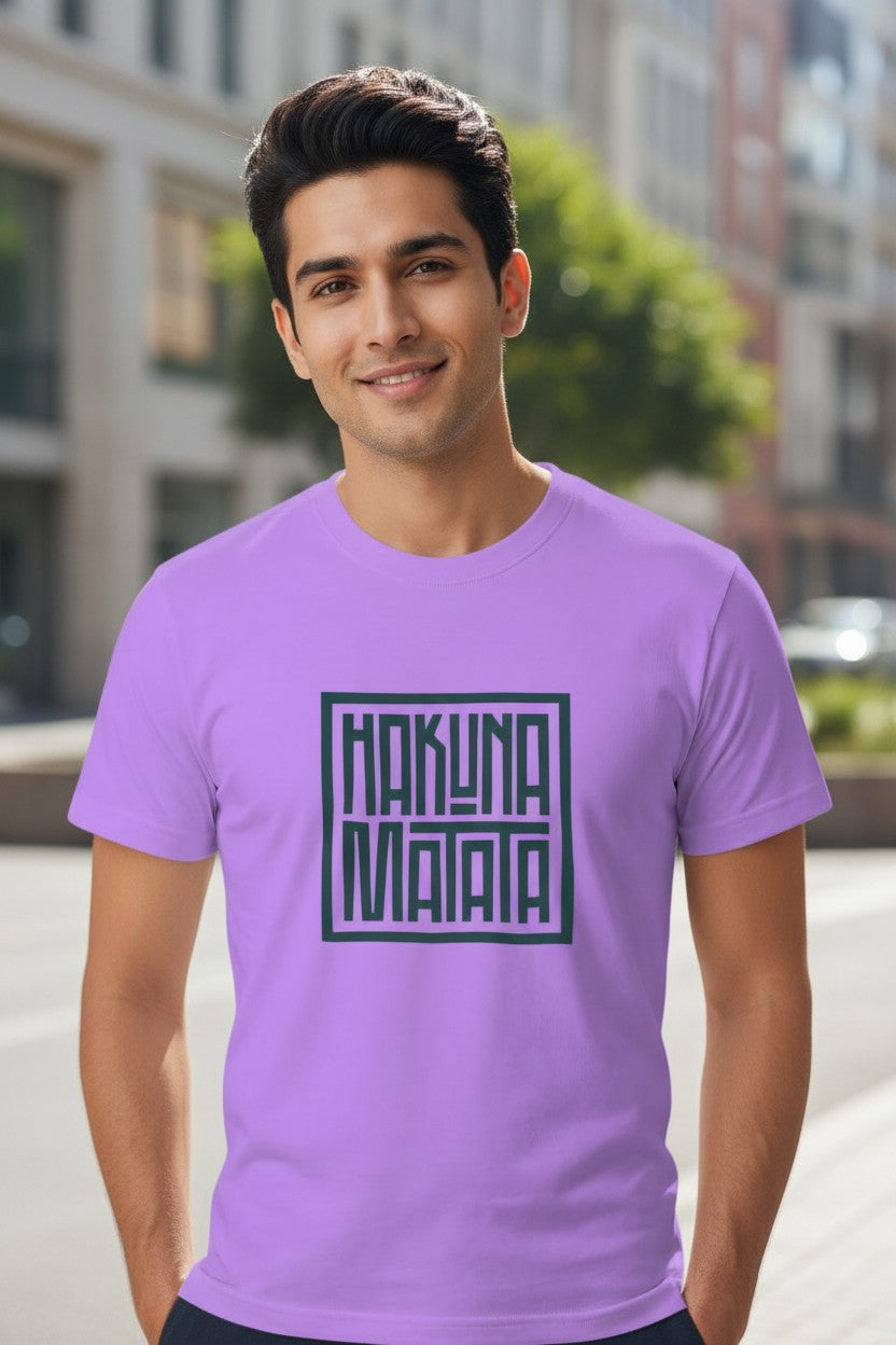 Hakuna Matata Block Print Tee