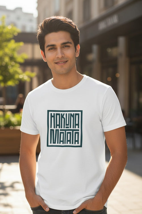 Hakuna Matata Block Print Tee