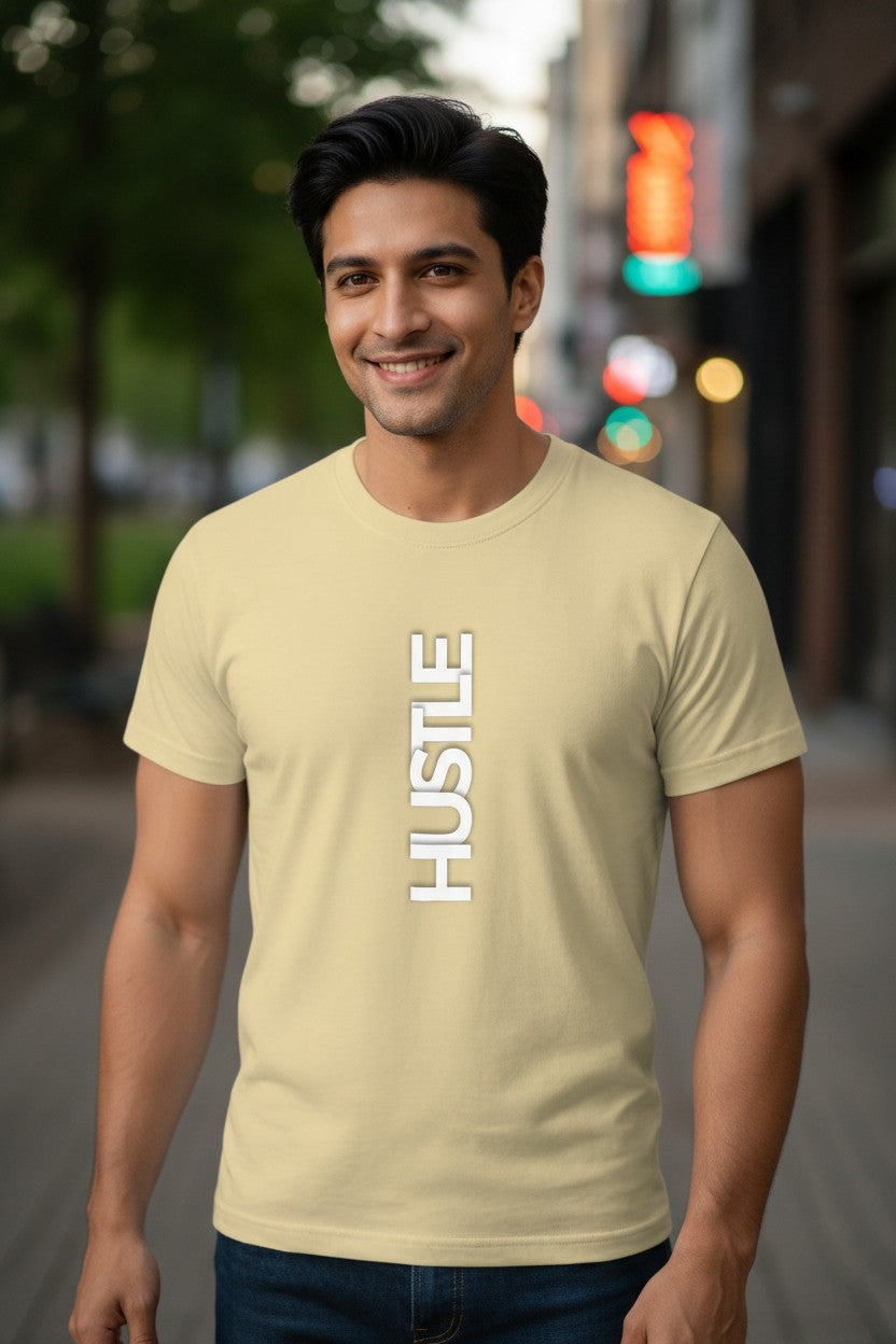Hustle Vertical Statement Tee